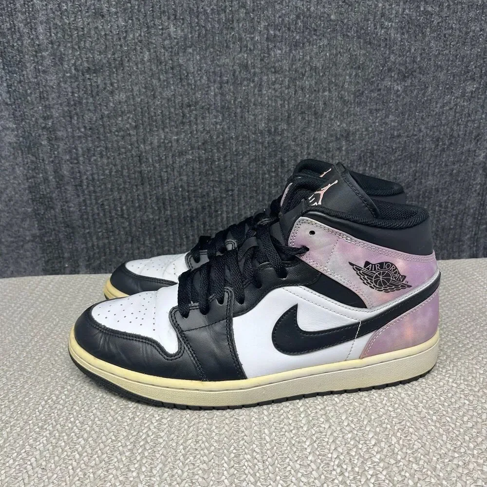 Nike Air Jordan 1 Mid SE Zen Master Black Bleached Coral Shoes 10.5 DM1200-001